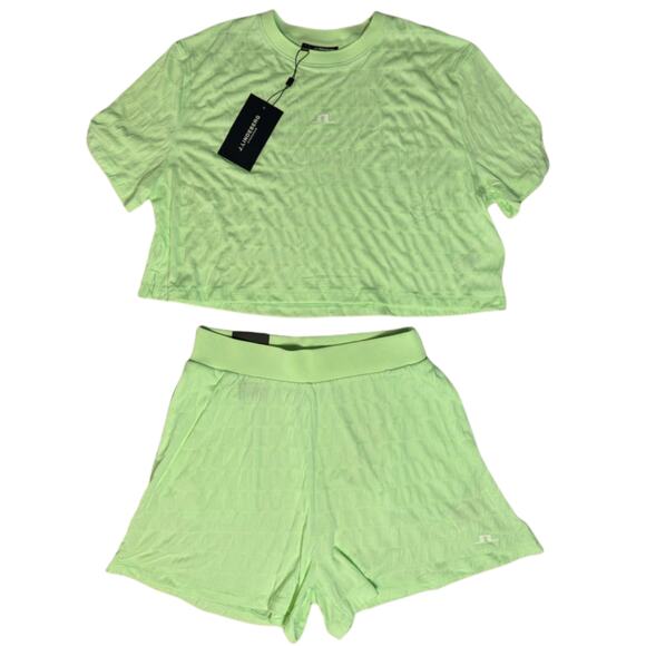 J.Lindeberg Dresses & Skirts - J.Lindeberg Aurelia Top + Elea Shorts Set | Patina Green | S | NWT